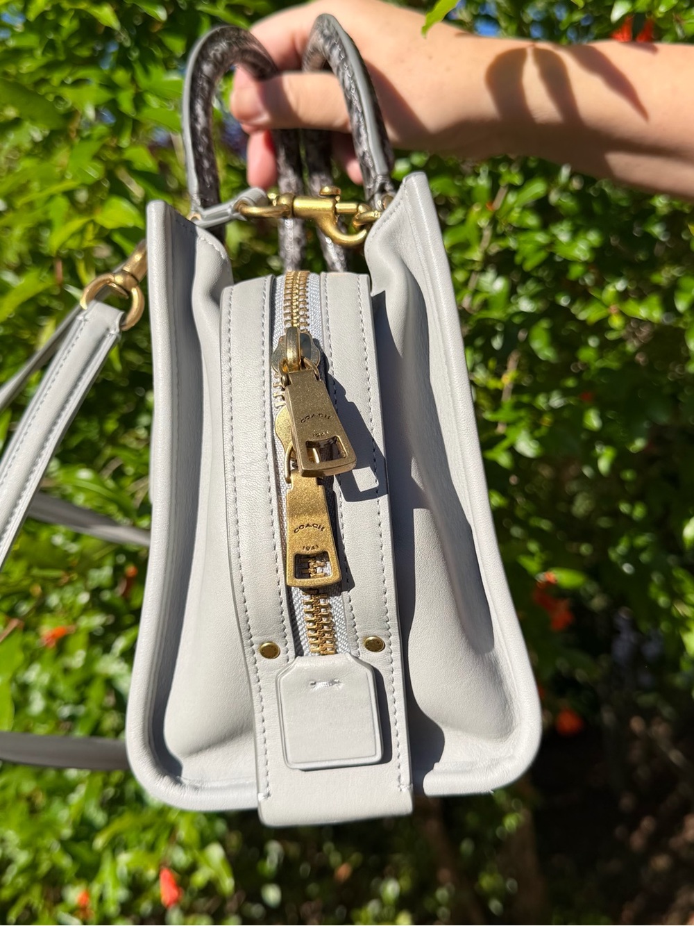 Coach X Jean-Michel Basquiat Rogue Bag 25 With Snakeskin Detail 6888 - Picture 8 of 16